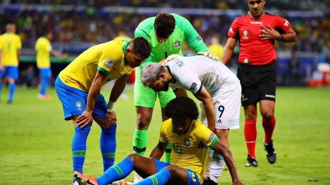 Hamstring Injury Rules Willian Out Of Copa America Final