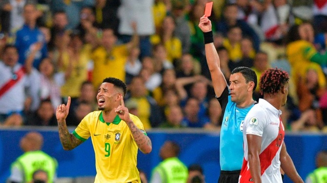Jesus Apologises For Copa America Final Histrionics