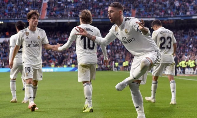 Real Madrid Labour  To Beat Villadolid 2-0