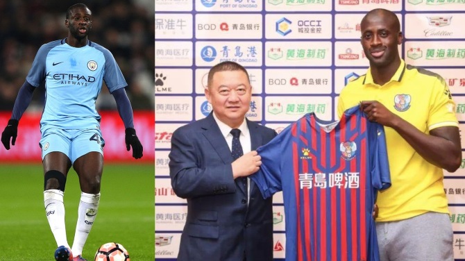 Yaya Toure Joins Chinese Second Division Side Qingdao Huanghai