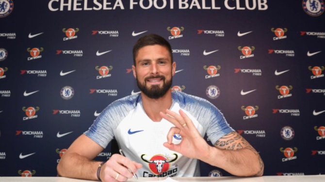 Giroud Prolongs Chelsea Stay With New One-year Deal