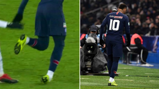 Neymar Suffers Dangerous Foot Injury