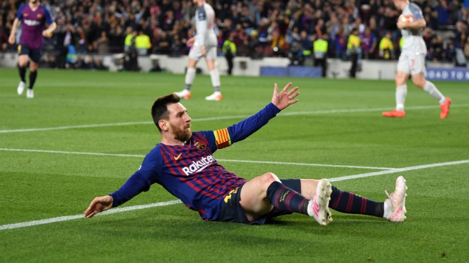 Magical Messi Sends Liverpool Packing