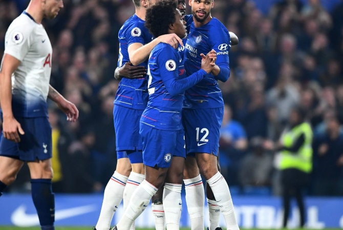 Chelsea Hunt For Top-Four Place With Tottenham Win