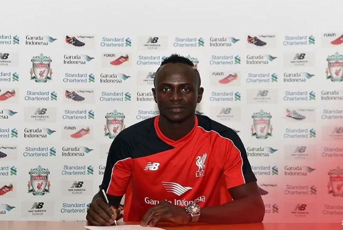 Sadio Mane Commits Future To Liverpool