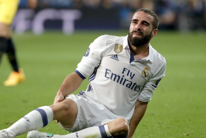 Carvajal Out For A Month Due To Thigh Injury