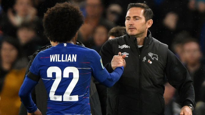 Willian Endorses Lampard