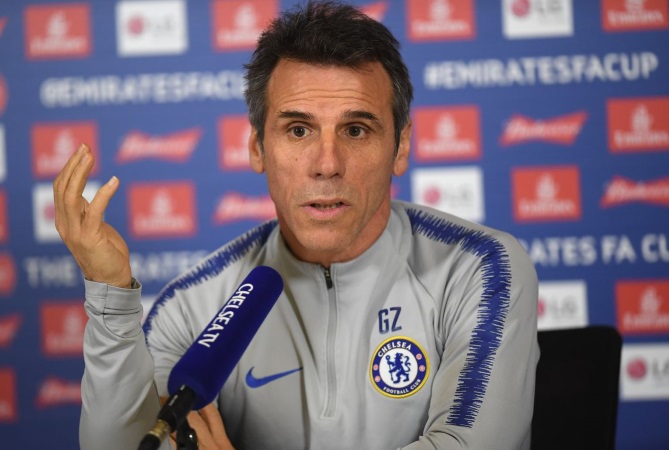 Zola Tells Morata To Deal With Chelsea Pressure