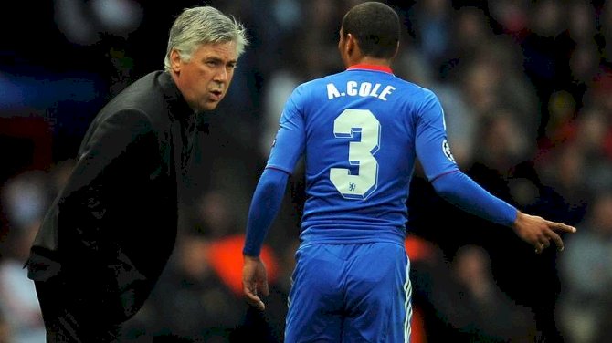 Ashley Cole Picks Ancelotti As His Best Chelsea Manager