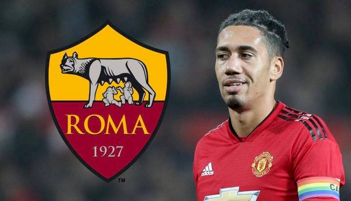 Smalling Set To Join AS Roma On A Season-Long Loan