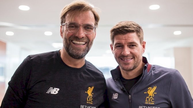 Klopp Tips Gerrard To Succeed Him As Liverpool Boss