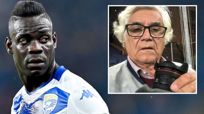 ‘He Used The Camera Like A Football’- Photographer Furious With Balotelli For Smashing Device