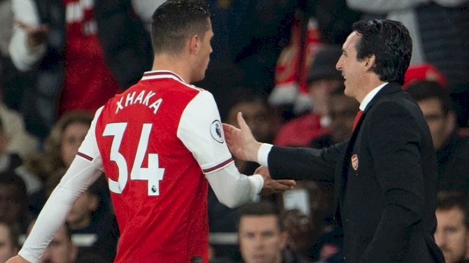 Emery Uncertain About Xhaka’s Arsenal Future