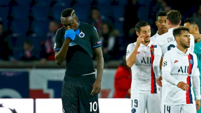 Club Brugge Suspend Diagne For Missing Penalty Against PSG