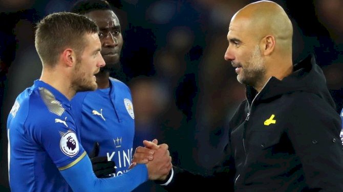 Guardiola Hails Vardy As City Aim To Peel Away From Foxes