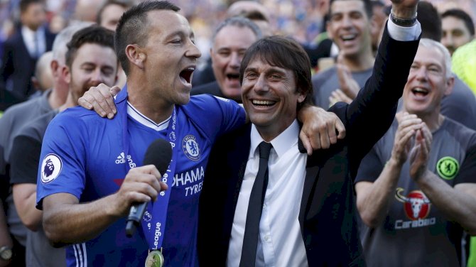 Conte Praises Terry’s Professionalism In Debut Chelsea Season