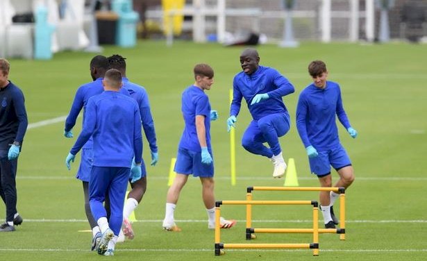 Kante Resumes Contact Training With Chelsea Teammates