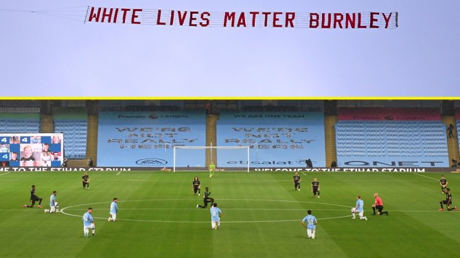 Burnley Vow To Deal With Those Behind ‘Offensive’ White Lives Matter Banner