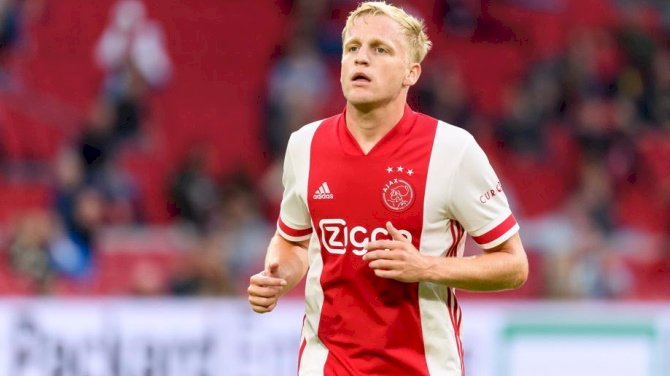 Man United Complete Signing Of Ajax Star Van De Beek