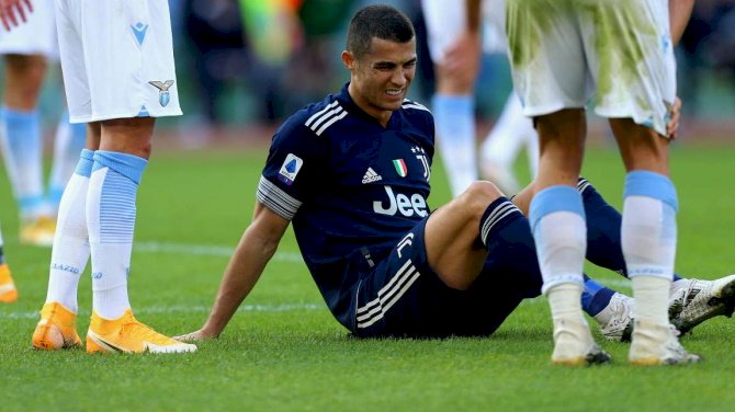 Pirlo Confirms Ronaldo Ankle Injury As Juventus Draw With Lazio