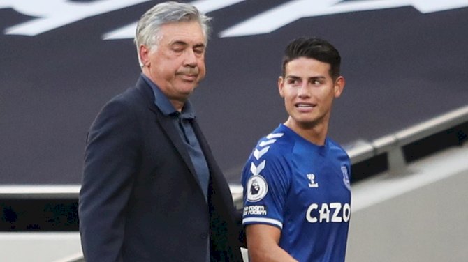 Ancelotti Refutes James Rodriguez Exit Reports