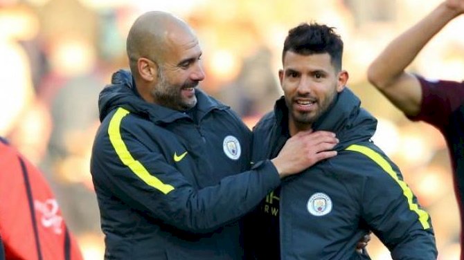Aguero Is Irreplaceable At Man City, Says Pep Guardiola