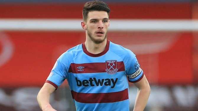 West Ham Lose Declan Rice For Up To A Month