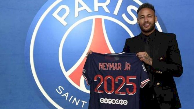 Neymar Extends PSG Contract Until 2025