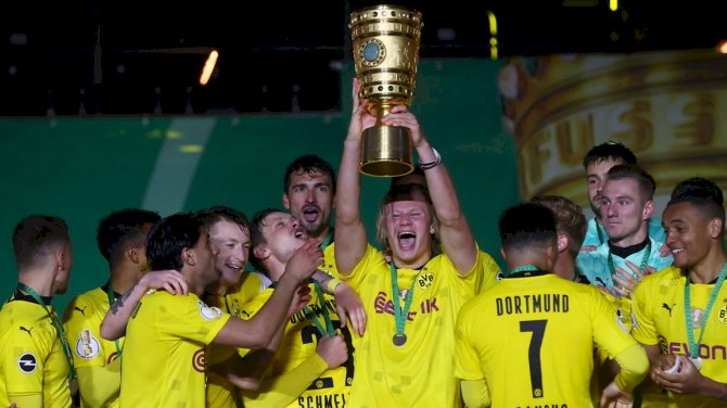Dortmund Maintain Stance On Keeping Hold Of Haaland After DFB-Pokal Heroics
