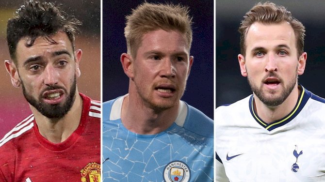 Man City Dominate PFA Player Of The Year Shortlist
