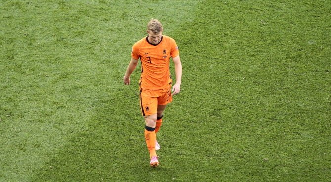 De Ligt Takes Blame For Netherlands’ EURO 2020 Exit