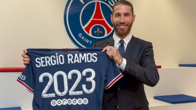 Sergio Ramos Completes PSG Move After Leaving Real Madrid