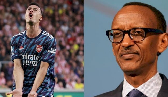 Rwanda President Kagame Calls Out Arsenal For Loss At Brentford