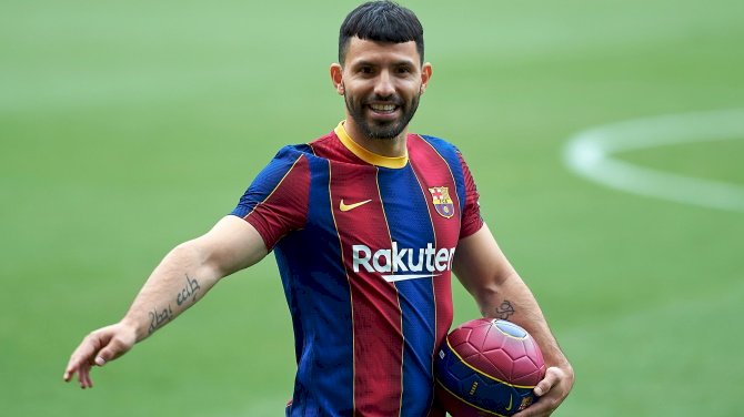 Aguero Refutes ‘Messi-Clause’ Reports In His Barcelona Contract