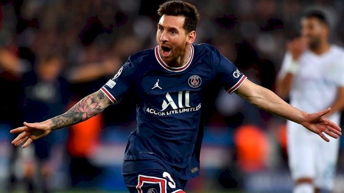 Messi Delighted With First PSG Goal