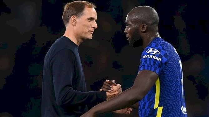 Tuchel Responds To Conte’s Claims Of Chelsea Not Using Lukaku The Right Way