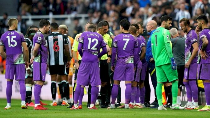Fan Who Collapsed In Newcastle-Tottenham Game Responding To Treatment