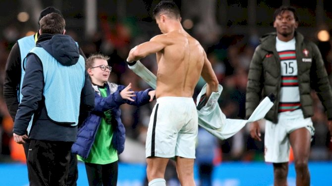 11-Year-Old Pitch Invader Fined For Ronaldo Meet Up