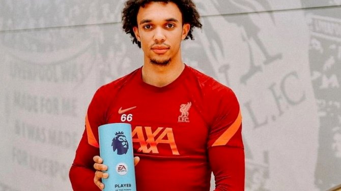Alexander-Arnold Wins Premier League Player Of The Month For November
