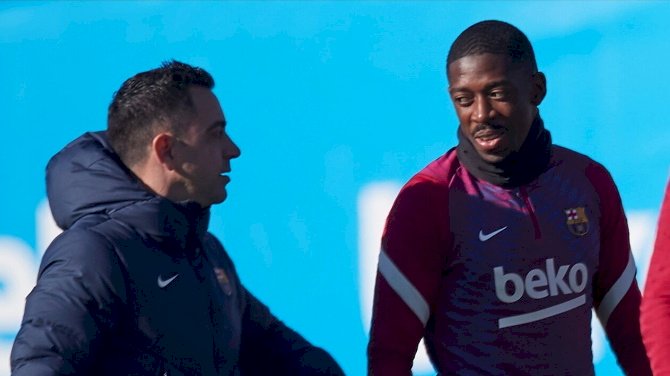 ‘Sign Or Be Sold’- Xavi Issues Contract Ultimatum To Dembele