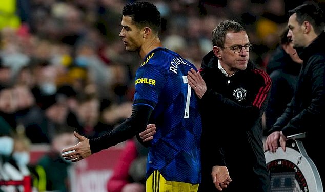 “I Would Make The Same Decision Again”- Rangnick Defends Decision To Substitute Ronaldo