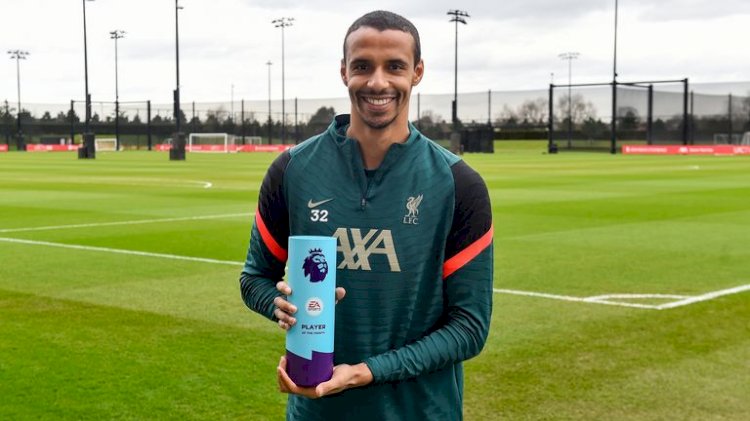 Matip Wins Premier League Player Of The Month For February, Eddie Howe Takes Managers' Gong