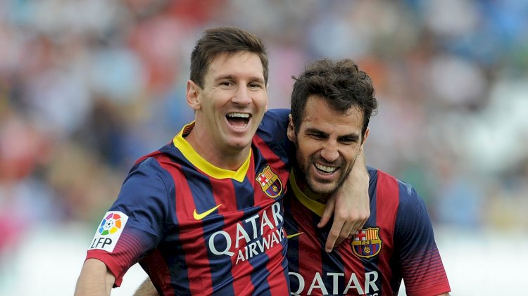 Fabregas Urges PSG Fans To Get Behind Messi