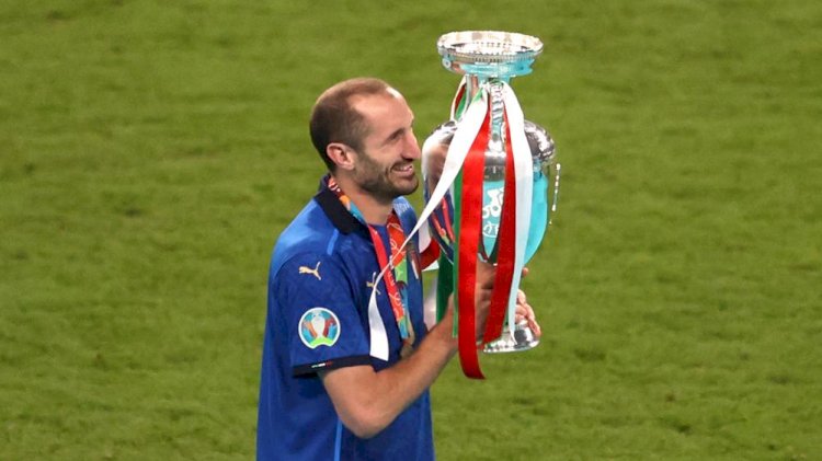 Chiellini To Retire From Italy Duty After 'Finalissima' Game