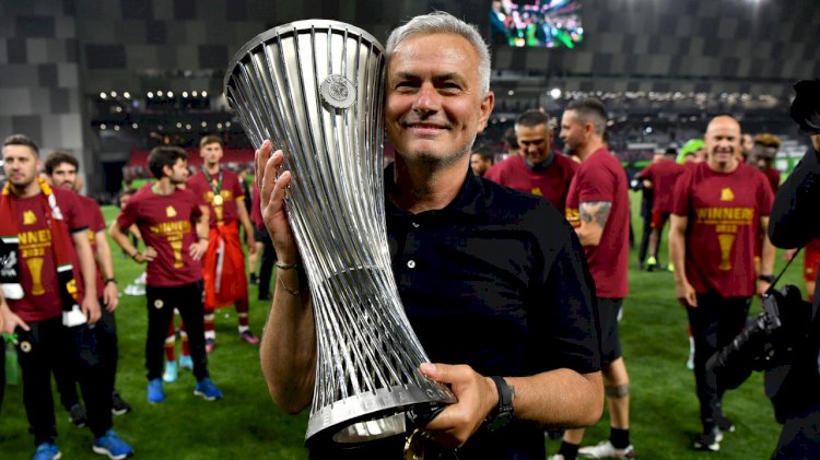 Mourinho Glows In Roma's Maiden European Triumph