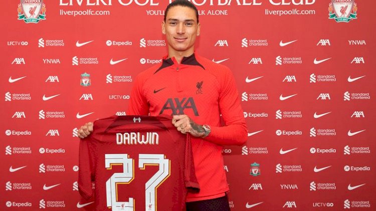 Liverpool Complete Darwin Nunez Signing From Benfica