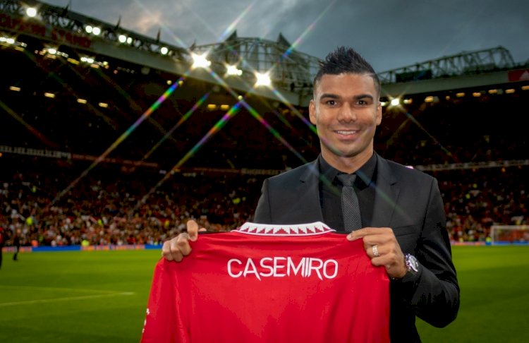 Done Deal: Man Utd Announce Casemiro Signing From Real Madrid