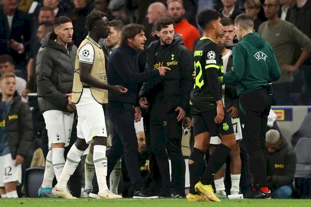 Fuming Conte Slams VAR After Spurs Are Denied Late Winner Against Sporting