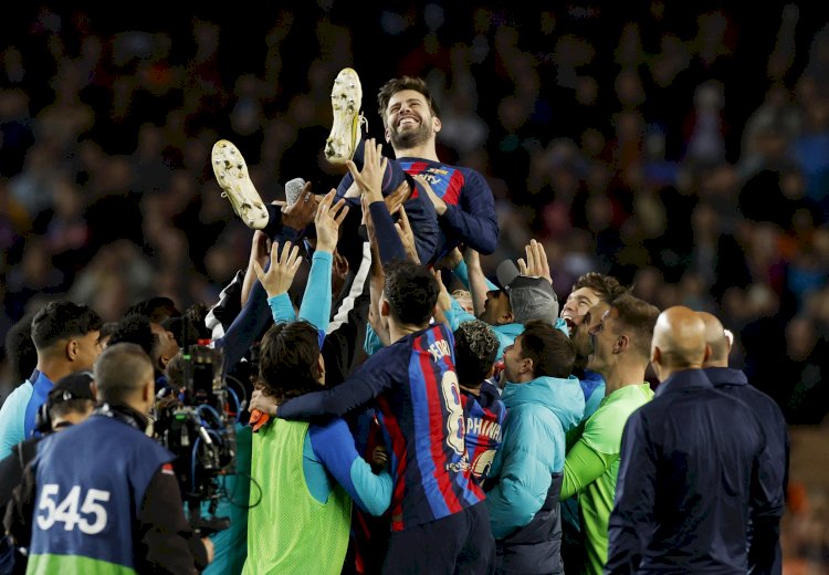 Retiring Pique Promises Barcelona Return After Playing Last Game At Camp Nou