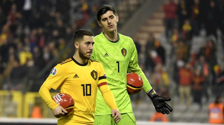 Courtois, Hazard Dismiss Rift Rumours In Belgium Camp